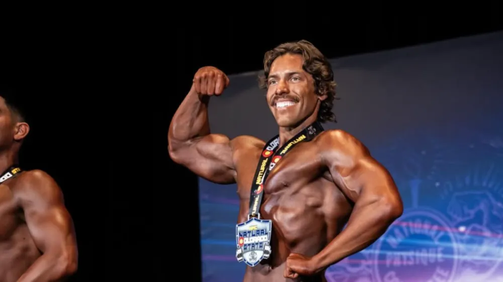 Hijo de  Schwarzenegger hizo su debut  en el culturismo imagen de la publicación