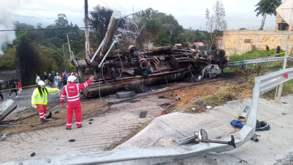 La muerte fue la protagonista de la Semana Santa en las  carreteras de Colombia imagen de la publicación