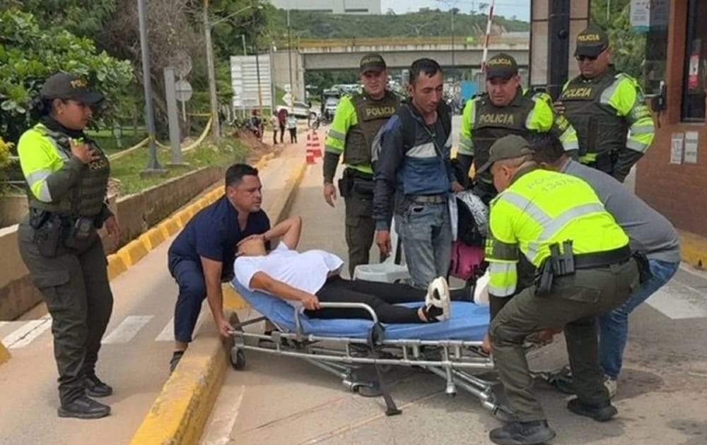 Nació una niña en medio del bloqueo que afecta a Lebrija en Santander imagen de la publicación