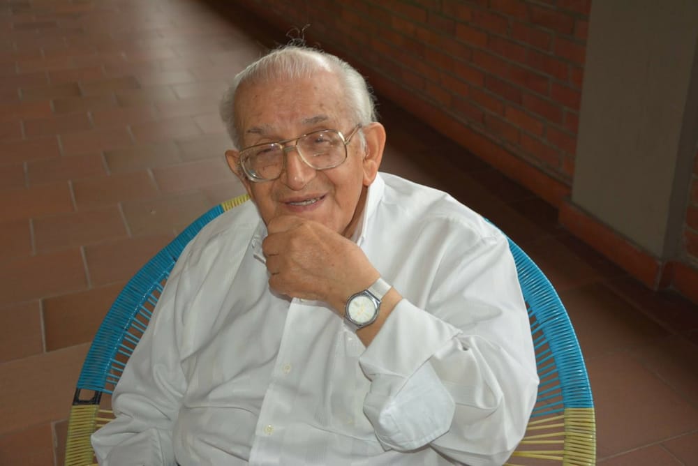 Eterno descanso Presbítero Gustavo Flórez Villamizar imagen de la publicación