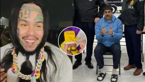 Tekashi 6ix9ine revela convivencia con Maduro en prisión imagen de la publicación