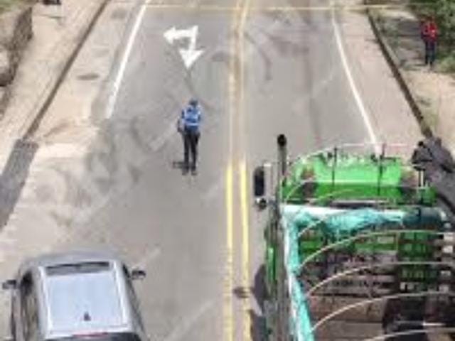 Ciclista de la tercera edad murió luego de violento accidente en Santander imagen de la publicación