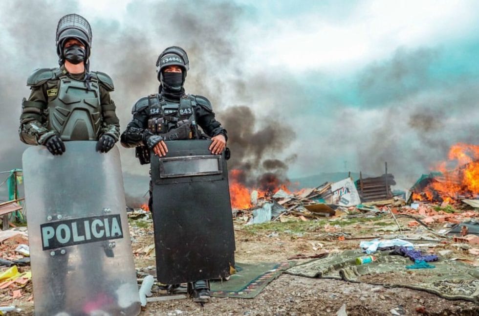 Condenan al ESMAD en  caso de violencia policial durante protesta social imagen de la publicación