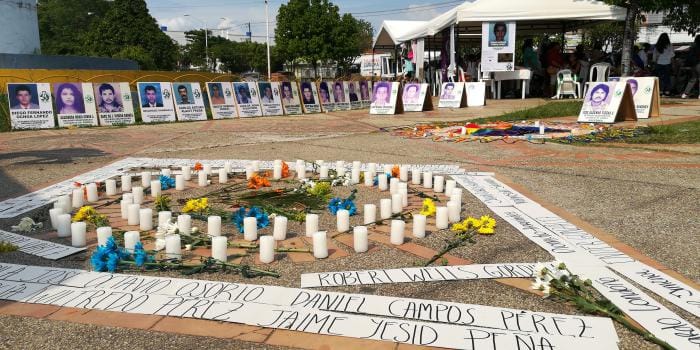 JEP acompañó la Semana de la Memoria en honor a las víctimas de la ‘Masacre del 16 de mayo de 1998’ en Barrancabermeja imagen de la publicación