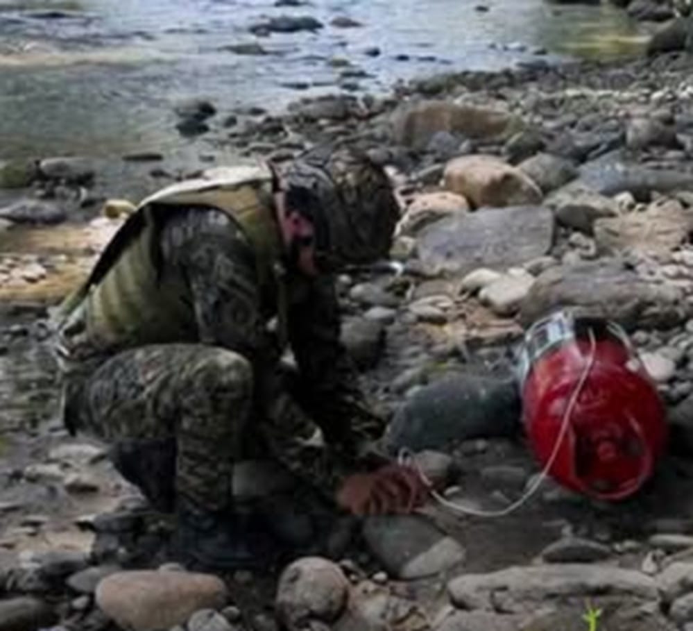 Cilindro bomba sembró temor en la vía Bucaramanga - San Alberto imagen de la publicación