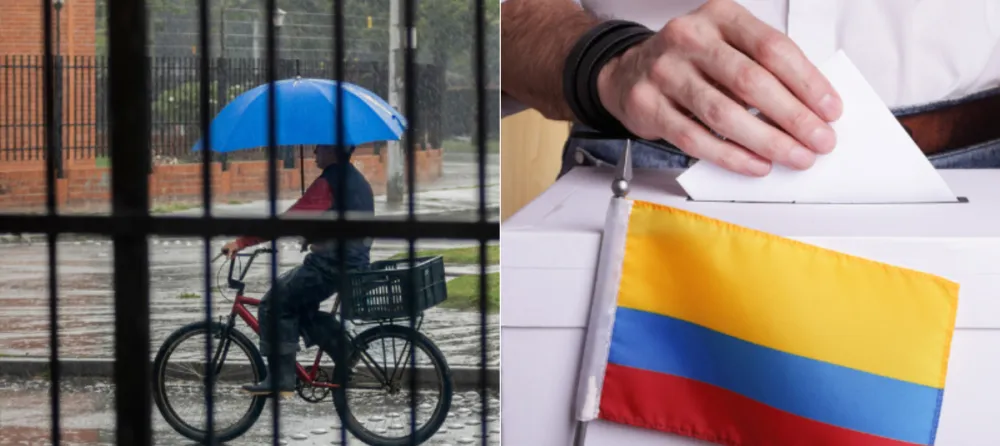 Advierten fuertes lluvias en Santander durante jornada electoral imagen de la publicación