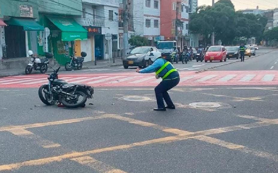 Intersecciones con semáforos son las de más alta accidentalidad en Bucaramanga imagen de la publicación