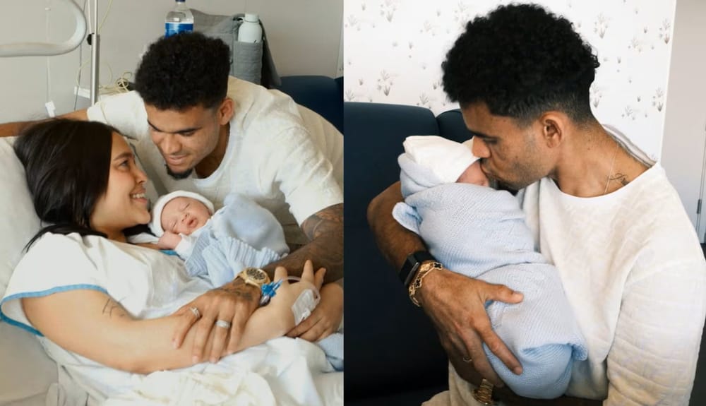 Nació Fernando, el tercer hijo de Luis Diaz y Geraldine Ponce imagen de la publicación