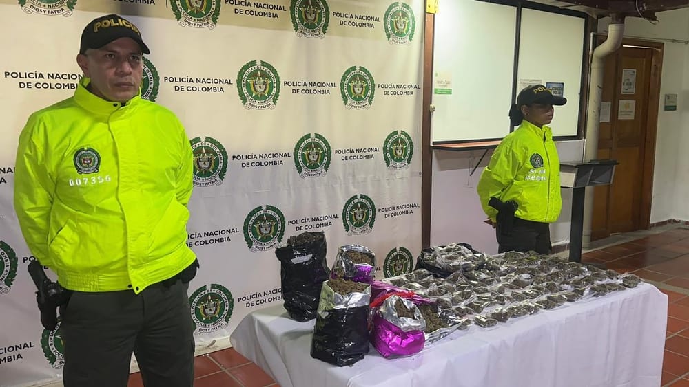 Descubren “bodega de droga” en Bucaramanga: incautan nueve kilos de marihuana imagen de la publicación