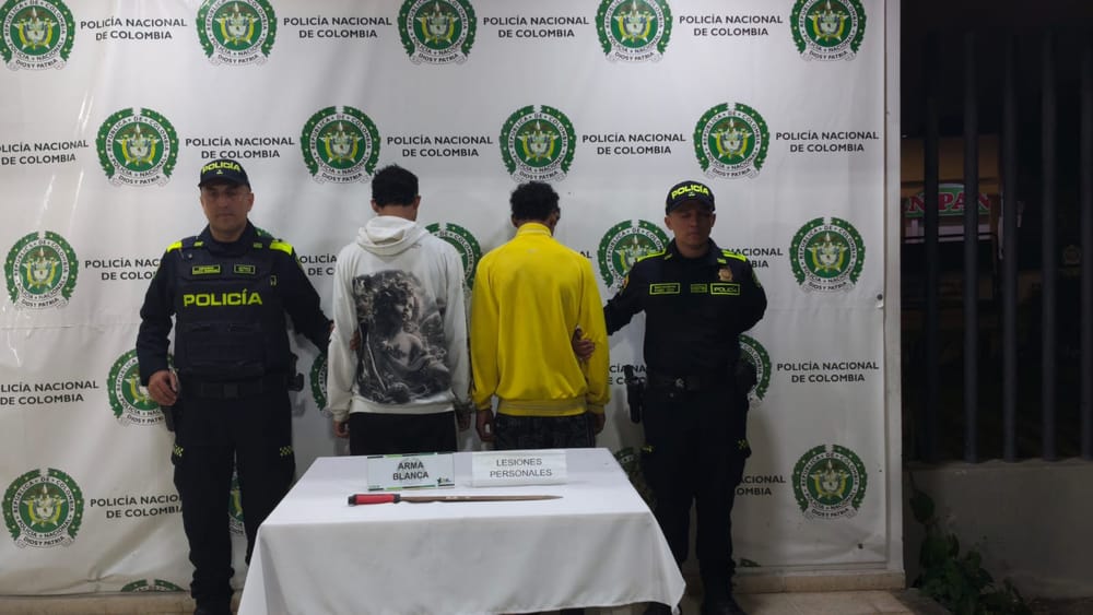 Riña violenta en Provenza dejó a un menor apuñalado y seis capturados imagen de la publicación