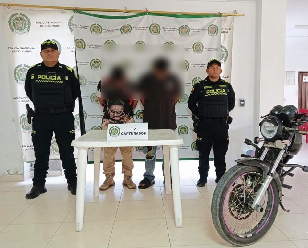 Detenidos en flagrancia luego de millonario robo a pareja en Santander imagen de la publicación