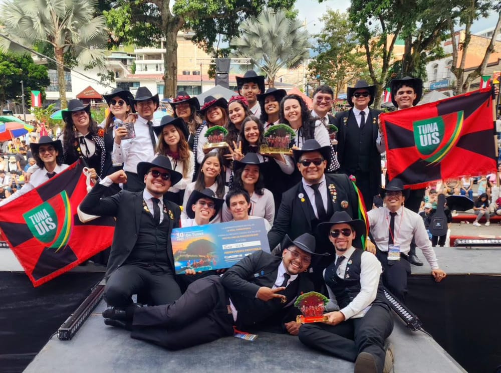 Tuna UIS ganadora en XXX Festival Departamental de Tunas de La Vega imagen de la publicación