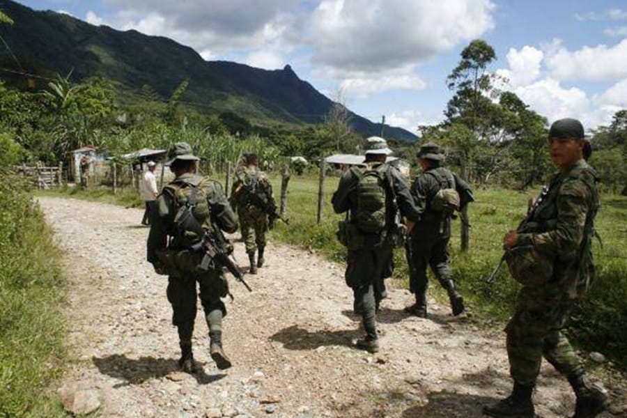 Guerrilleros reaparecen en Concordia, Antioquia imagen de la publicación