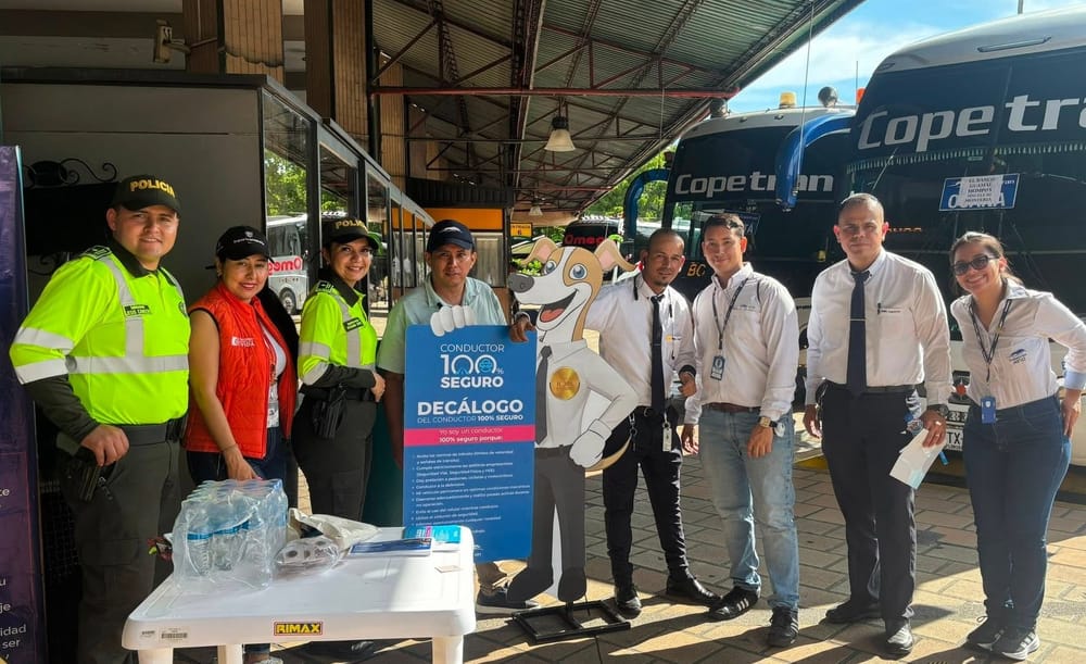 Copetran implementa campaña “Conductor 100% seguro” imagen de la publicación