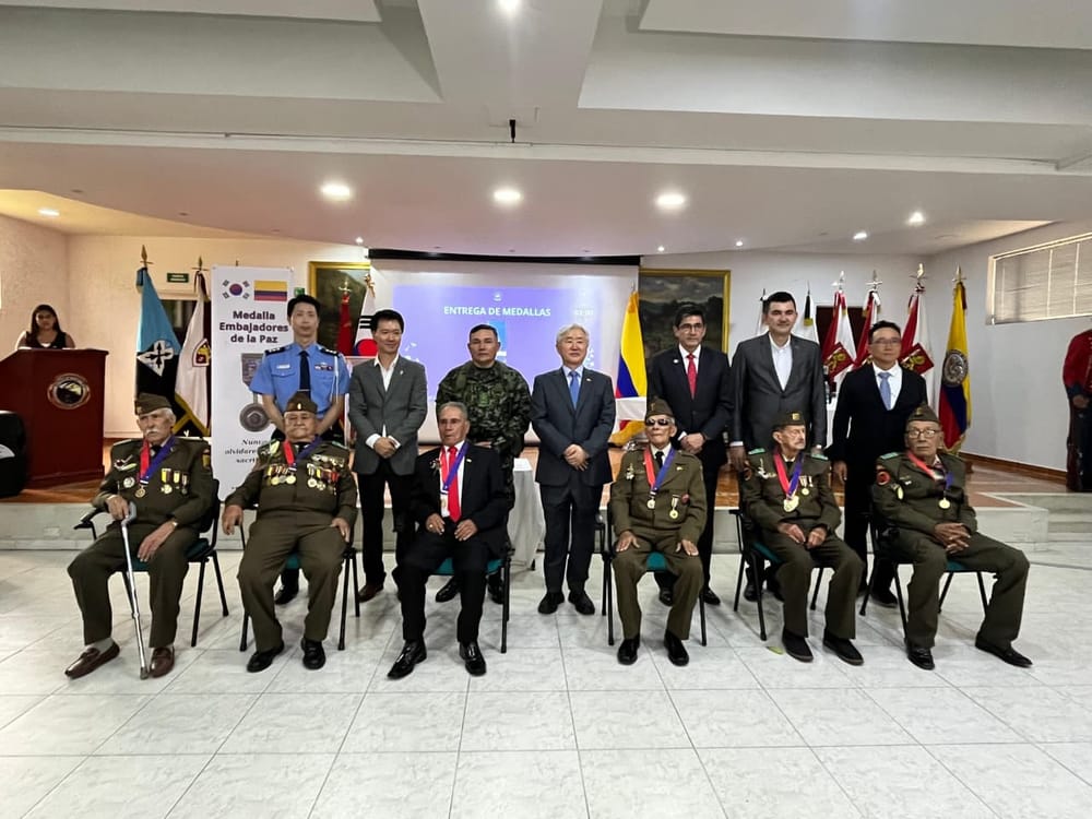 Santandereanos que integraron el Batallón Colombia en la guerra de Corea recibieron homenaje en Bucaramanga imagen de la publicación