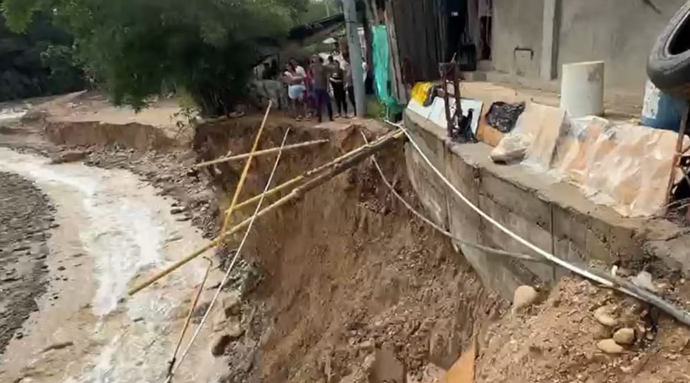 Barrio y asentamiento humano en ruinas por afectaciones del invierno imagen de la publicación