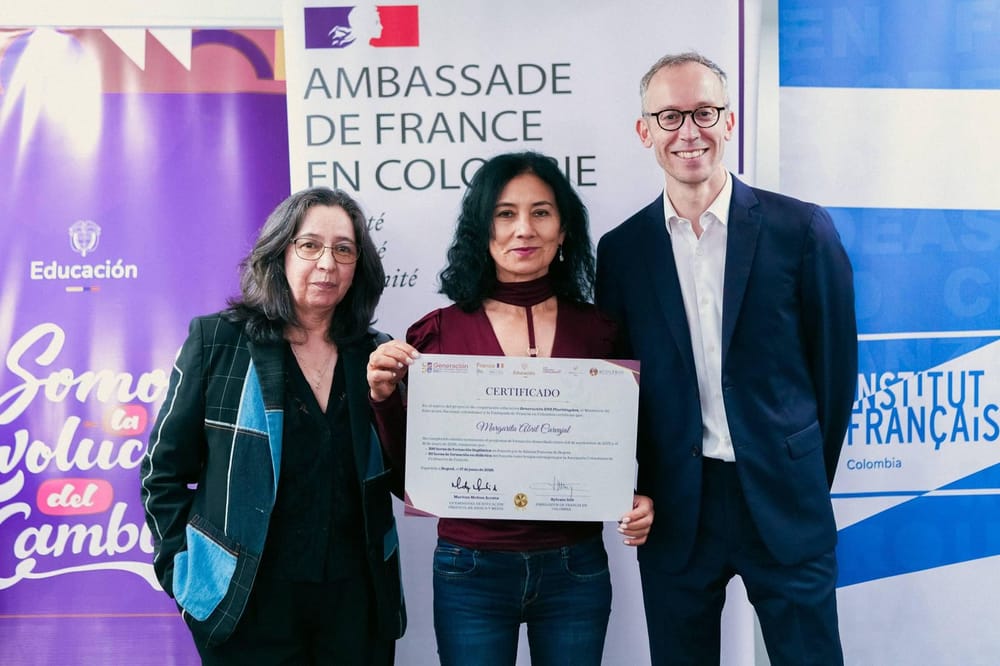 Docente santandereana se va a París tras destacarse en el proyecto Generación ENS+ Plurilingüe imagen de la publicación