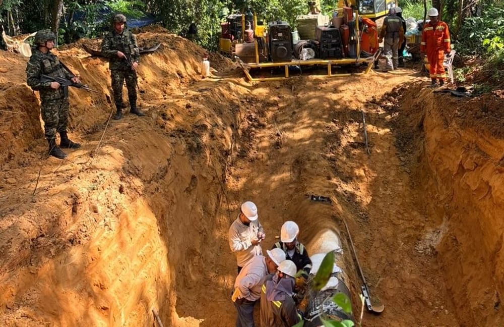 Desativada válvula clandestina del ELN que 'ordeñaba' el oleoducto en Norte de Santander imagen de la publicación