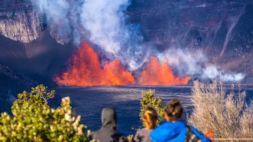 Volcán Kilauea en Hawái vuelve a entrar en erupción imagen de la publicación