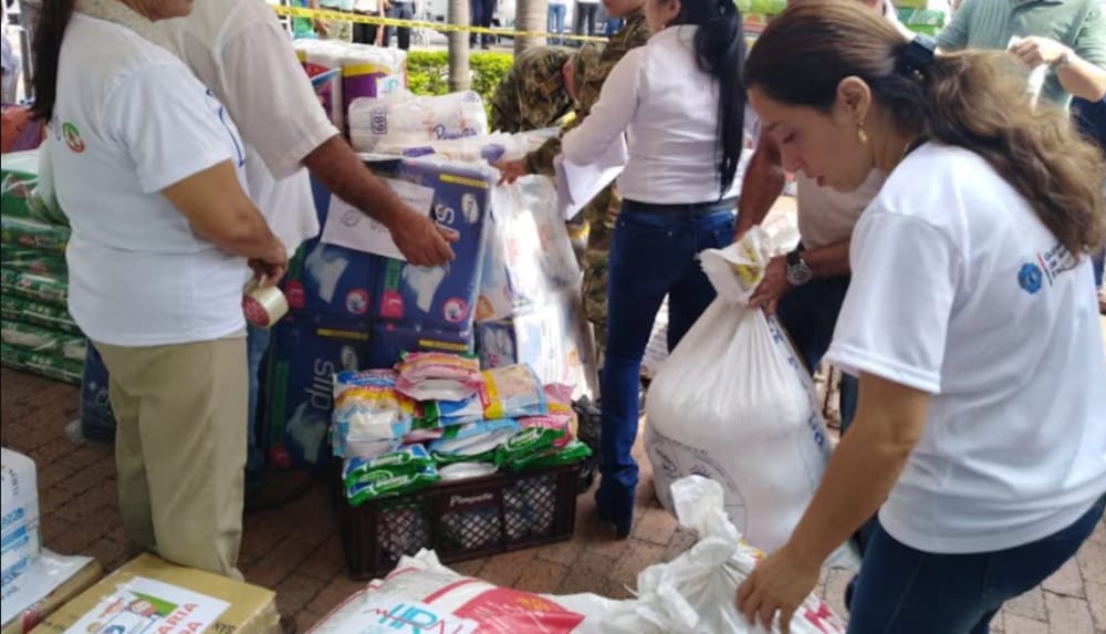 Excelente respuesta de los santandereanos con ayudas para Venezuela imagen de la publicación