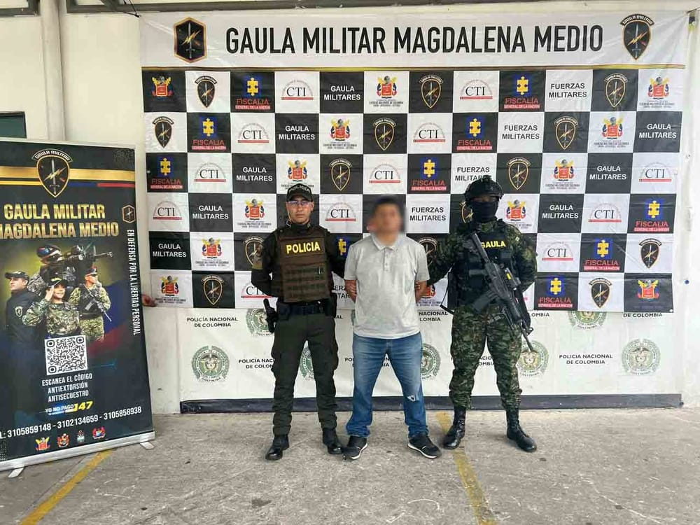 Capturados alias ‘Chepe’ y ‘Marcos’: duro golpe al Clan del Golfo en el Magdalena Medio imagen de la publicación