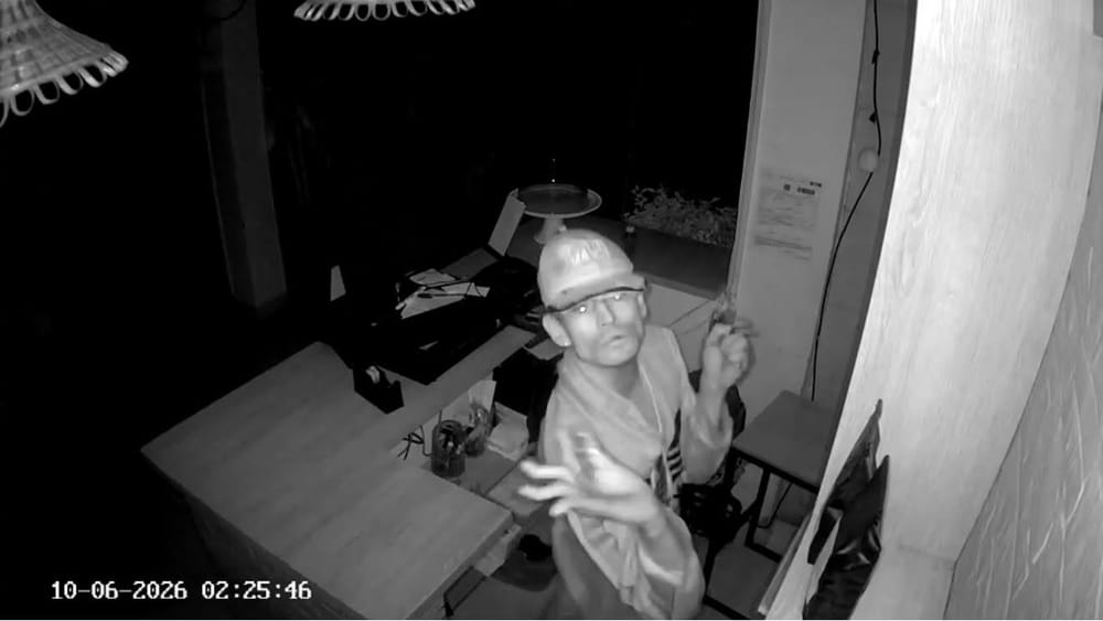 Delincuente ingresó de madrugada y hurtó dinero de reconocido restaurante en Girón imagen de la publicación