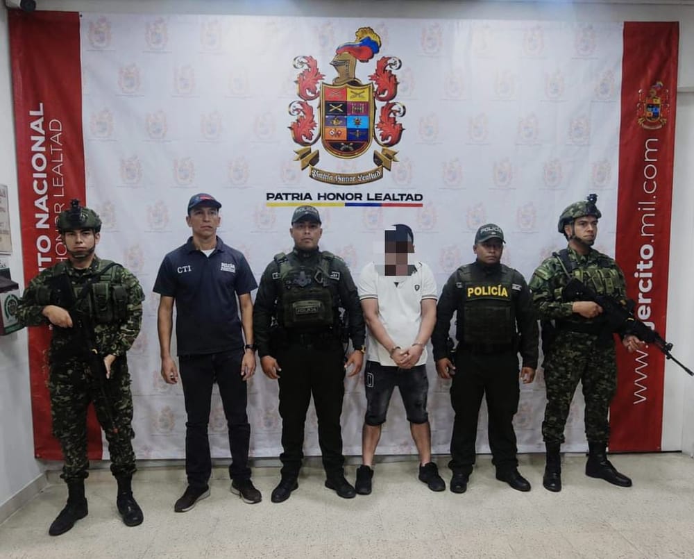 Cabecilla de finanzas del ELN terminó sus fechorías en manos de la Ley imagen de la publicación