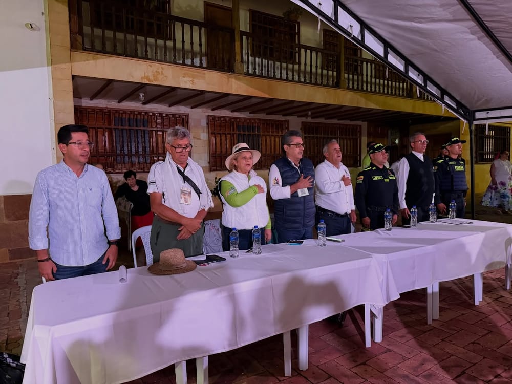 Arrancó el XXIV Encuentro Nacional de Caminantes en Zapatoca imagen de la publicación
