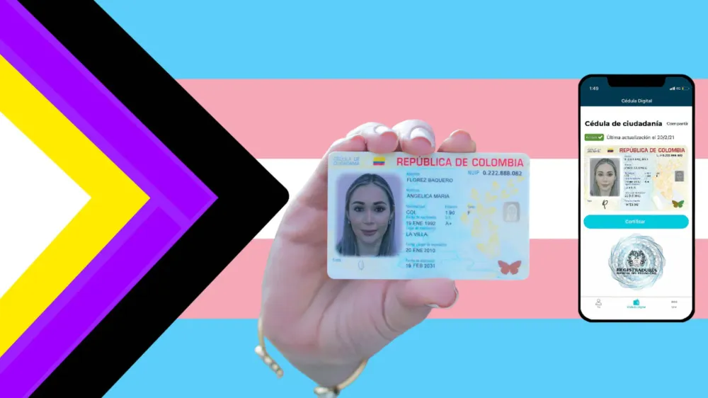 Cédula en Colombia incluirá las opciones no binario y transgénero para actualizar el componente sexo imagen de la publicación