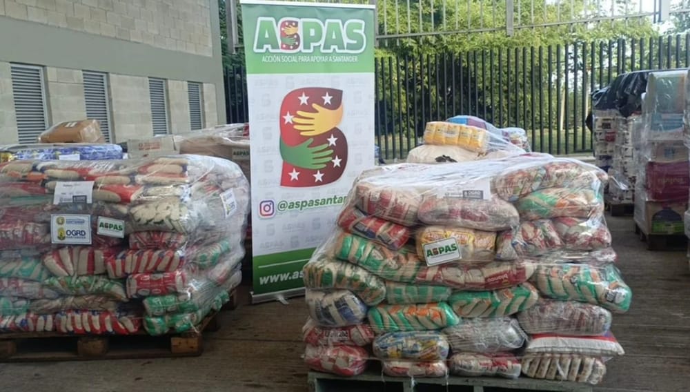 Santander solidario sigue enviándole ayuda a los venezolanos imagen de la publicación