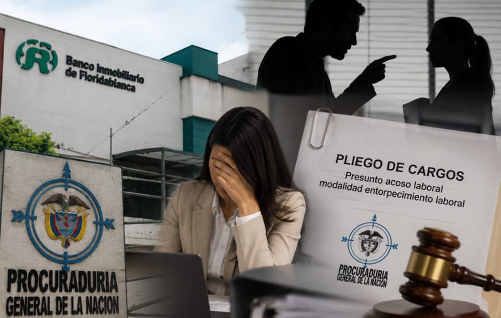 Pliego de contra personal de un banco en Floridablanca por posible acoso laboral imagen de la publicación