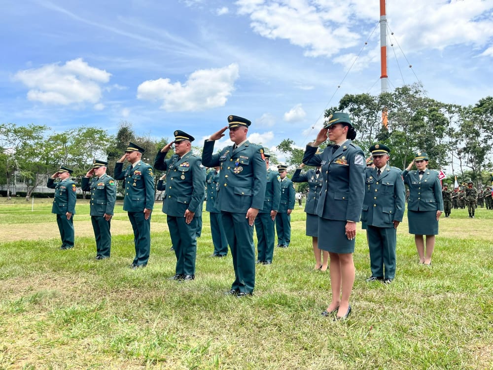 Día de ascensos en la Quinta Brigada del Ejército nacional imagen de la publicación