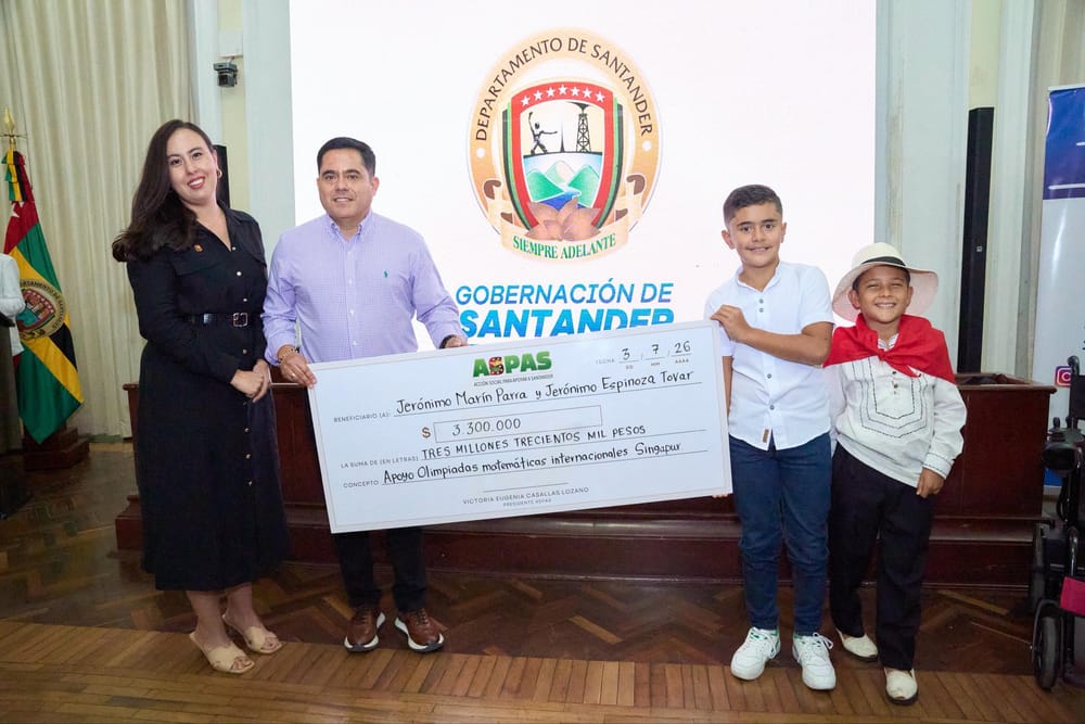 Primera dama transforma el futuro de 25 municipios santandereanos imagen de la publicación