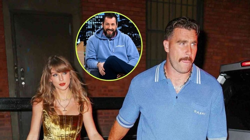 Adam Sandler ofició la boda de Taylor Swift y Travis Kelce: esta fue la razón imagen de la publicación