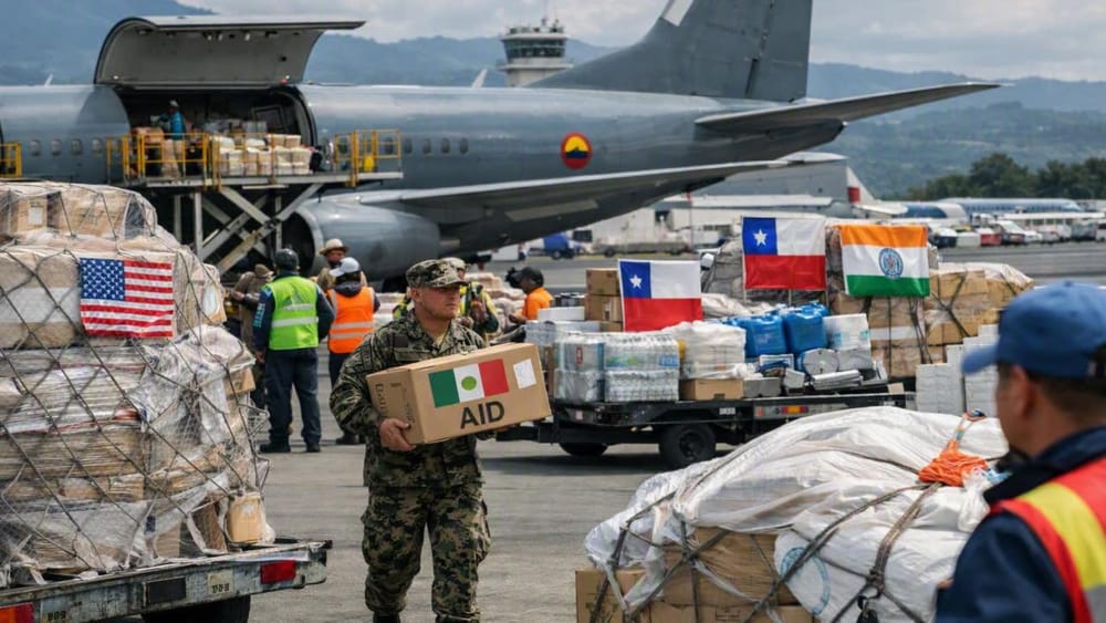 640 toneladas de ayuda internacional han ingresado por los aeropuertos del país para atender la emergencia imagen de la publicación