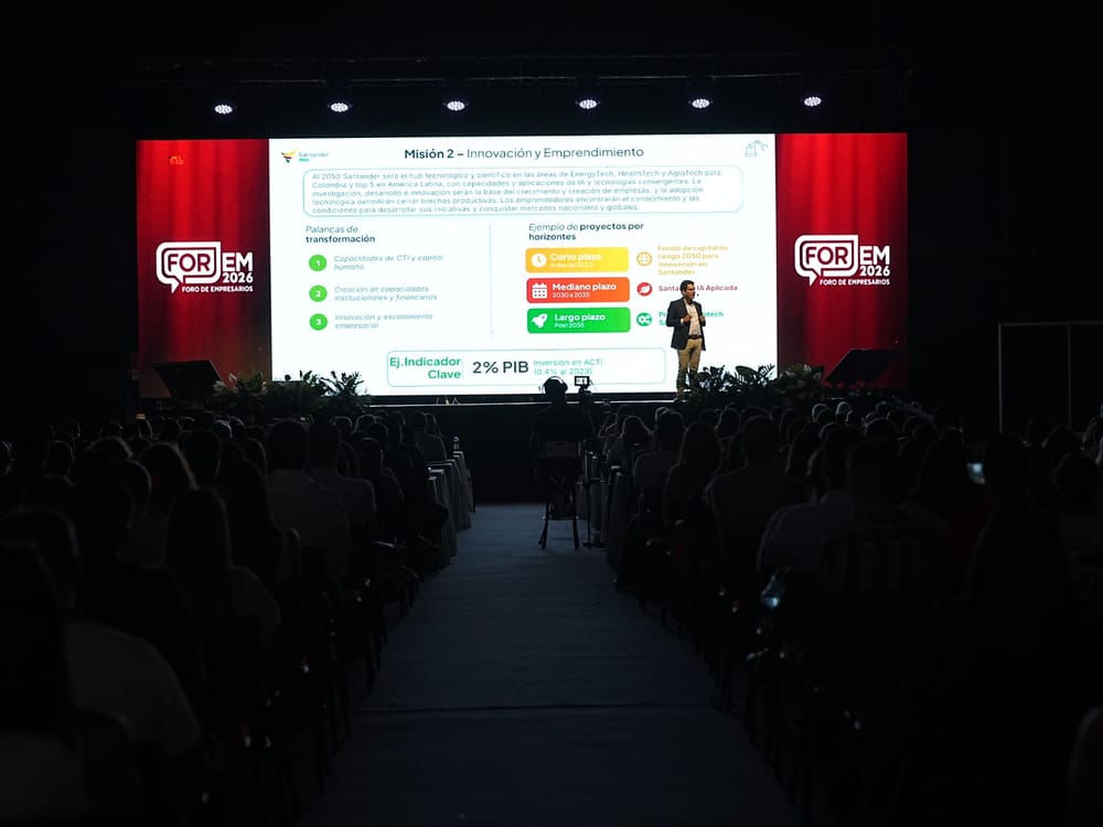 Forem 2026 sirvió como escenario para hacer un llamado a la articulación y hacer de Santander una economía global imagen de la publicación