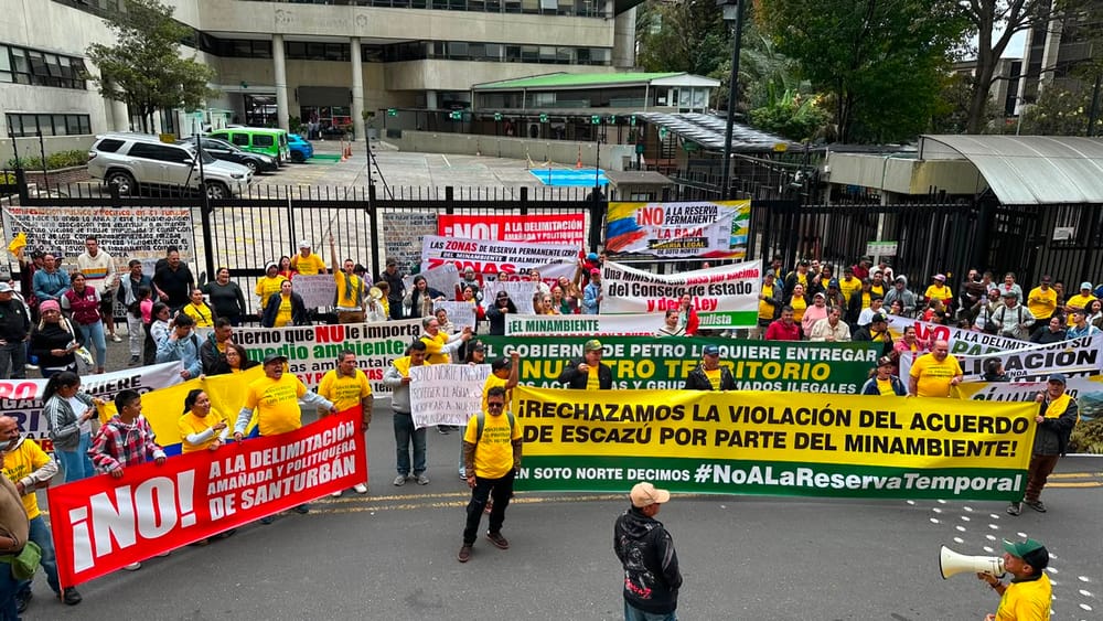 Mineros de Santander insisten al gobierno Petro en que no puede prohibir la minería por fuera del Páramo de Santurbán imagen de la publicación