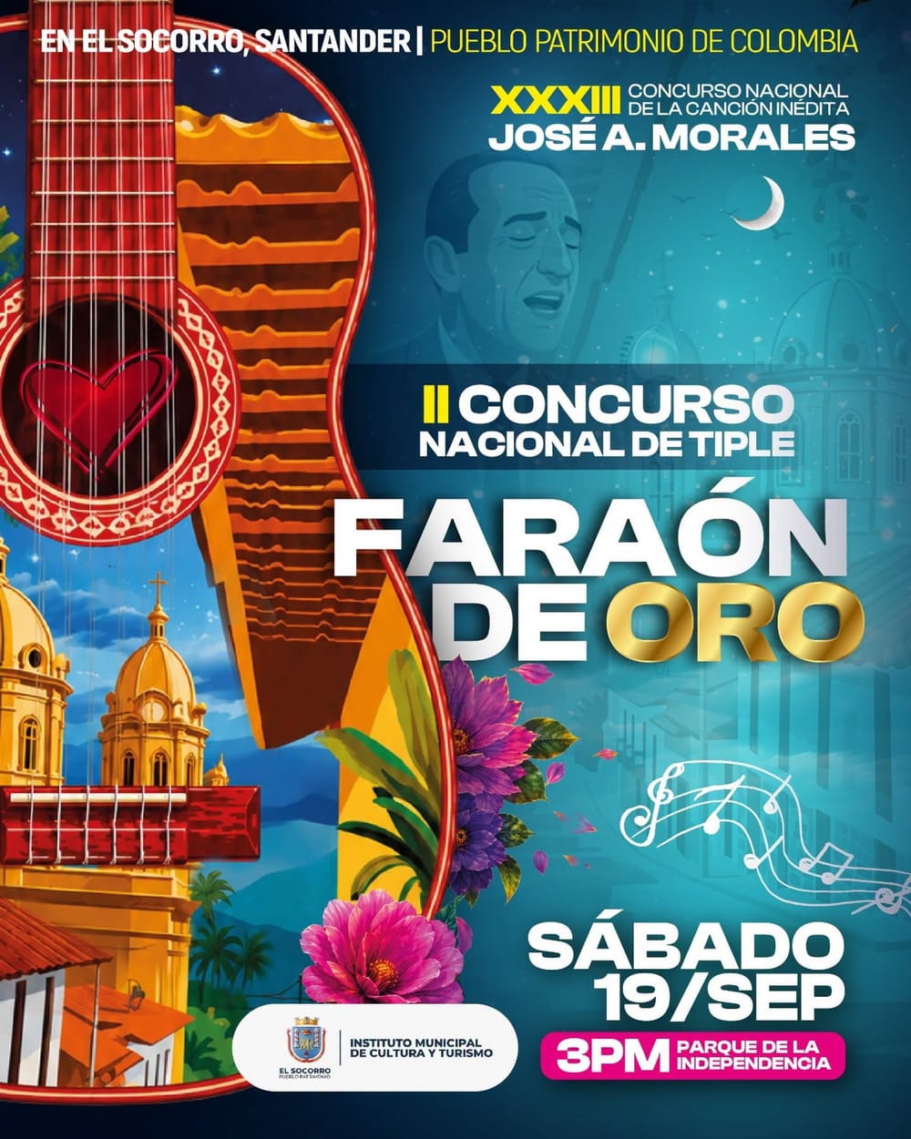 Concurso Nacional de Tiple “Faraón de Oro 2026” imagen de la publicación