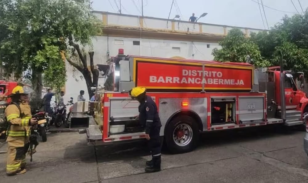 Dominado incendio en la cárcel  de Barrancabermeja imagen de la publicación