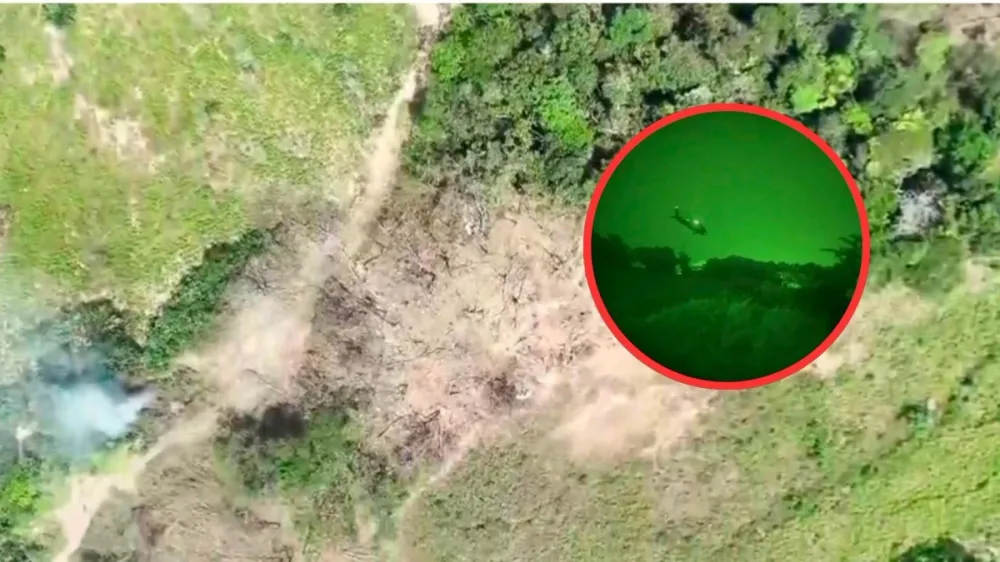 Bombardeos contra las disidencias de 'Calarcá' imagen de la publicación