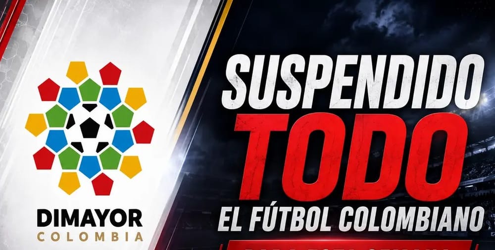 Dimayor suspende el fútbol en Colombia imagen de la publicación