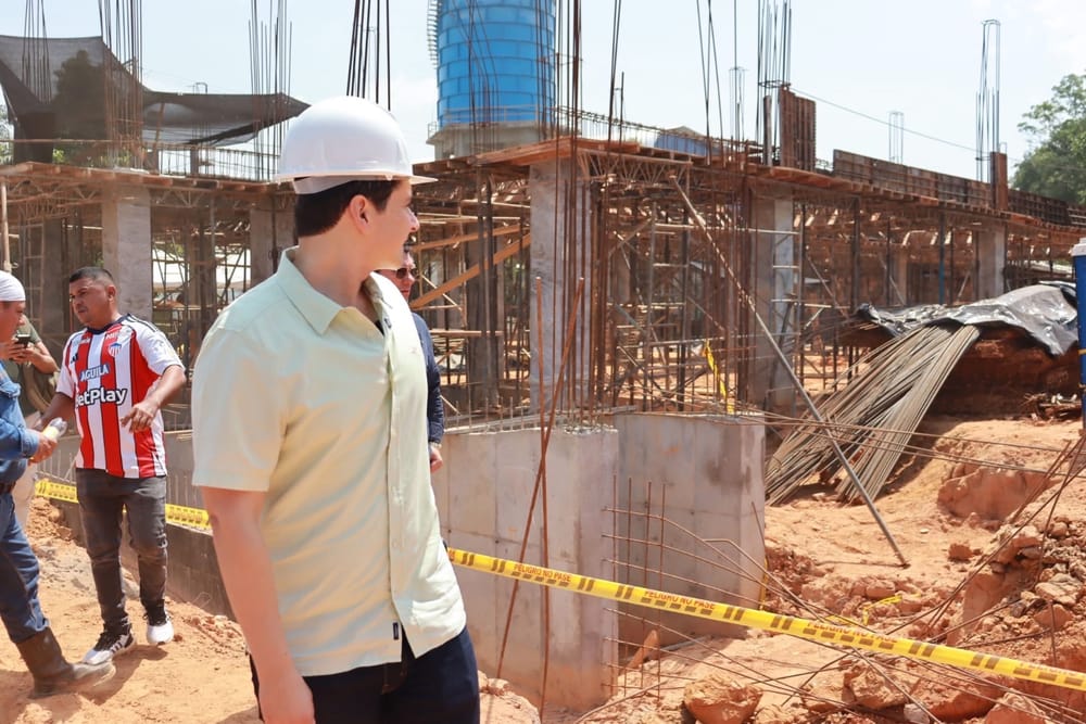 Obra del Colegio de El Llanito avanza y será inaugurada en enero de 2027 en Barrancabermeja imagen de la publicación