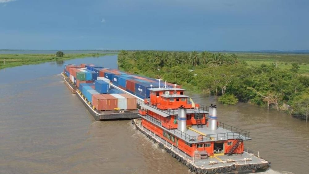 Dificultades para transporte de carga por bajo nivel del agua en el río Magdalena imagen de la publicación