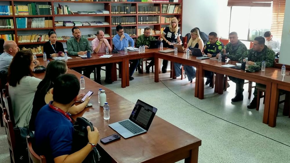 Tráfico de drogas y estructuras del crimen organizado temas del Consejo de Seguridad en  Piedecuesta imagen de la publicación
