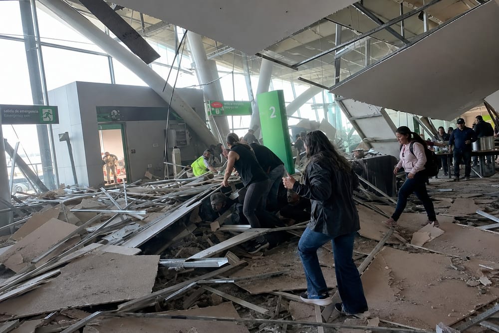 Siete aeropuertos de Colombia suspendieron operaciones tras sismo imagen de la publicación