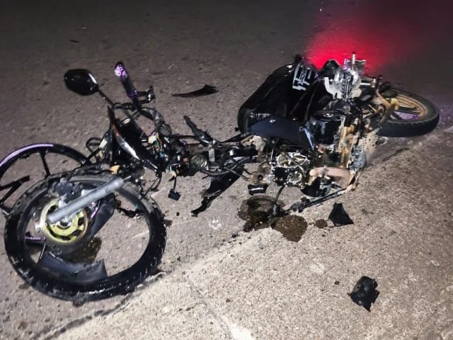 Menor murió tras violento choque entre una motocicleta y un carro en vía de Santander imagen de la publicación