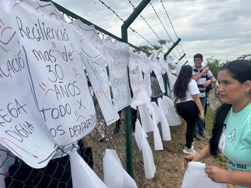 Mirador del Aeropuero Palonegro es pieza clave en la búsqueda de desaparecidos. Habrían victimas enterradas en el lugar imagen de la publicación