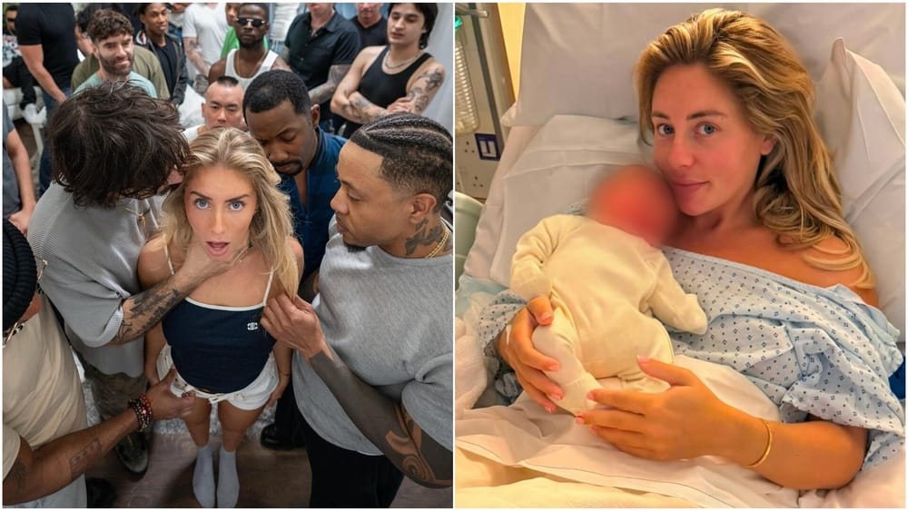 Bonnie Blue confirmó el nacimiento de su primer hijo imagen de la publicación