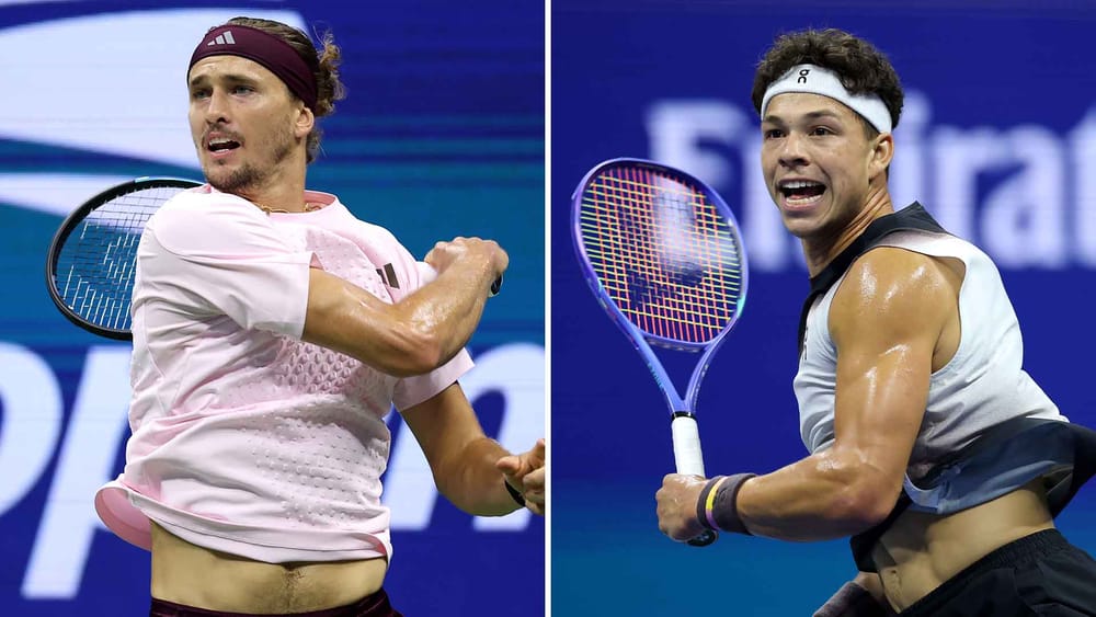 Zverev-Shelton en final del US Open 2026 imagen de la publicación