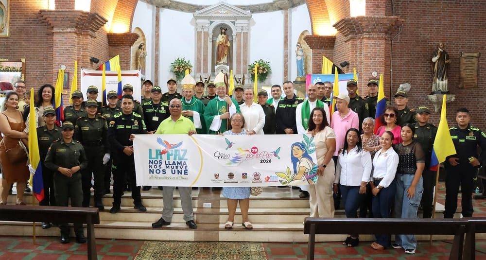 Eucaristía de apertura en Mes por la Paz 2026 imagen de la publicación